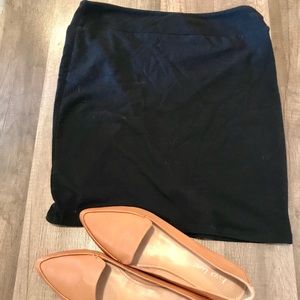 Black cotton skirt from Target